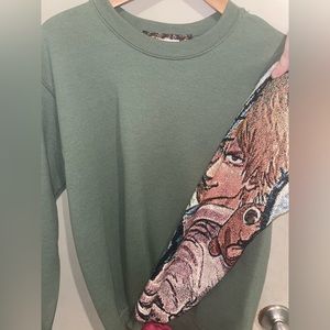 Chainsaw man embroidered crewneck